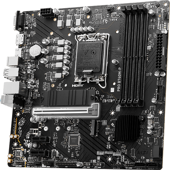 Placa o Motherboard MSI PRO B760M-P DDR5